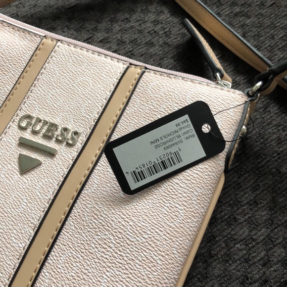 GUESS FACTORY NICHOLS MINI LOGO CROSSBODY BAG - Picture 9 of 9